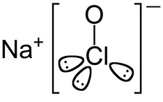 Fórmula do hipoclorito de sódio