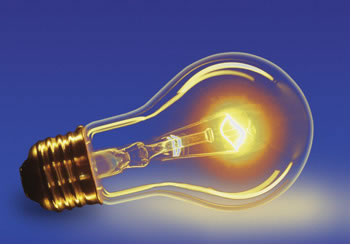 O filamento das lâmpadas incandescentes é feito do metal tungstênio